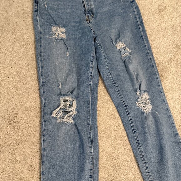 BDG for Urban Outfitters Relaxed Fit Distressed Jeans – Light Wash – Size 30 - Picture 2 of 6